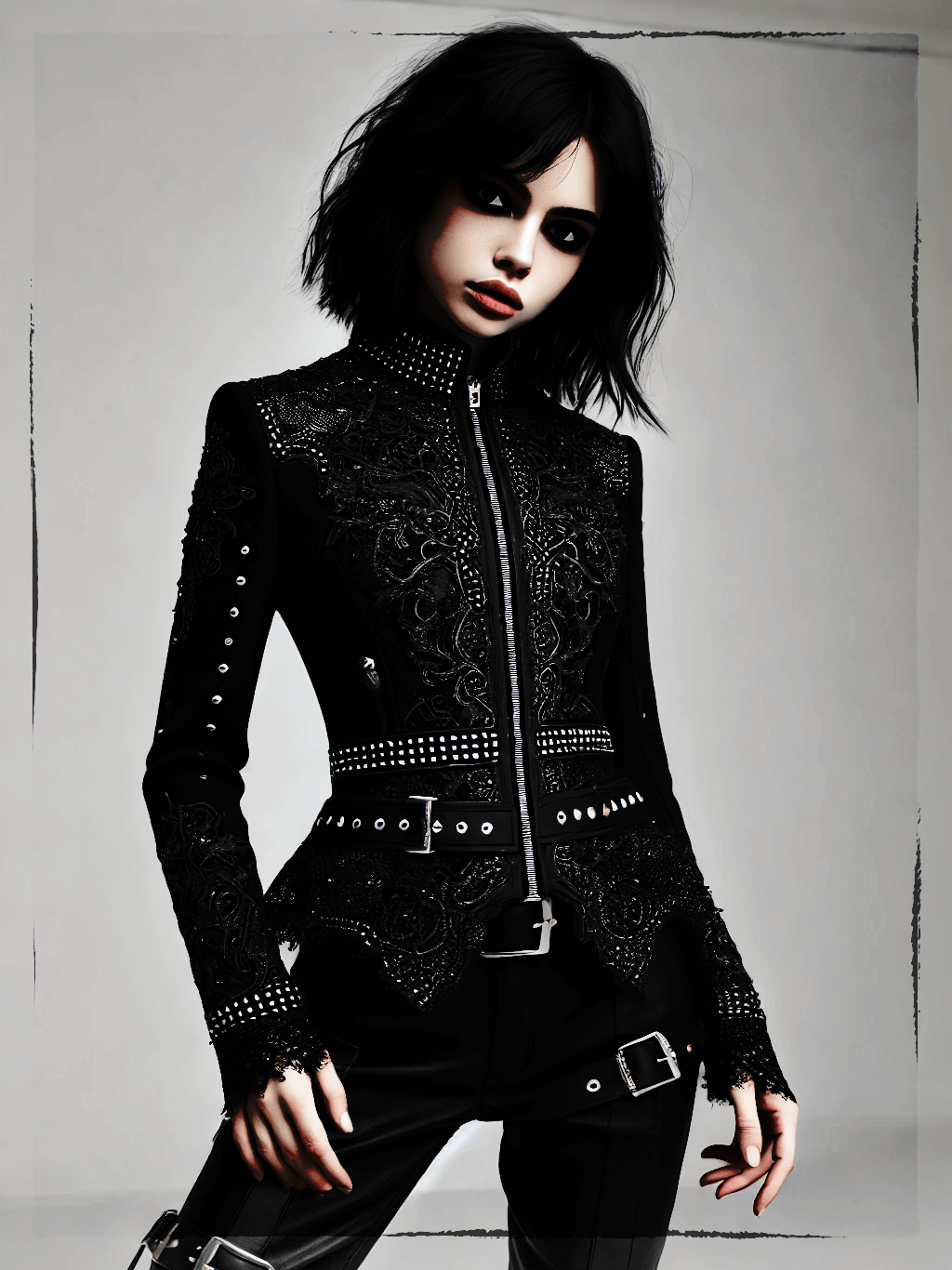 Edgy Women's Outerwear Gothic & Rock Fashion page 2