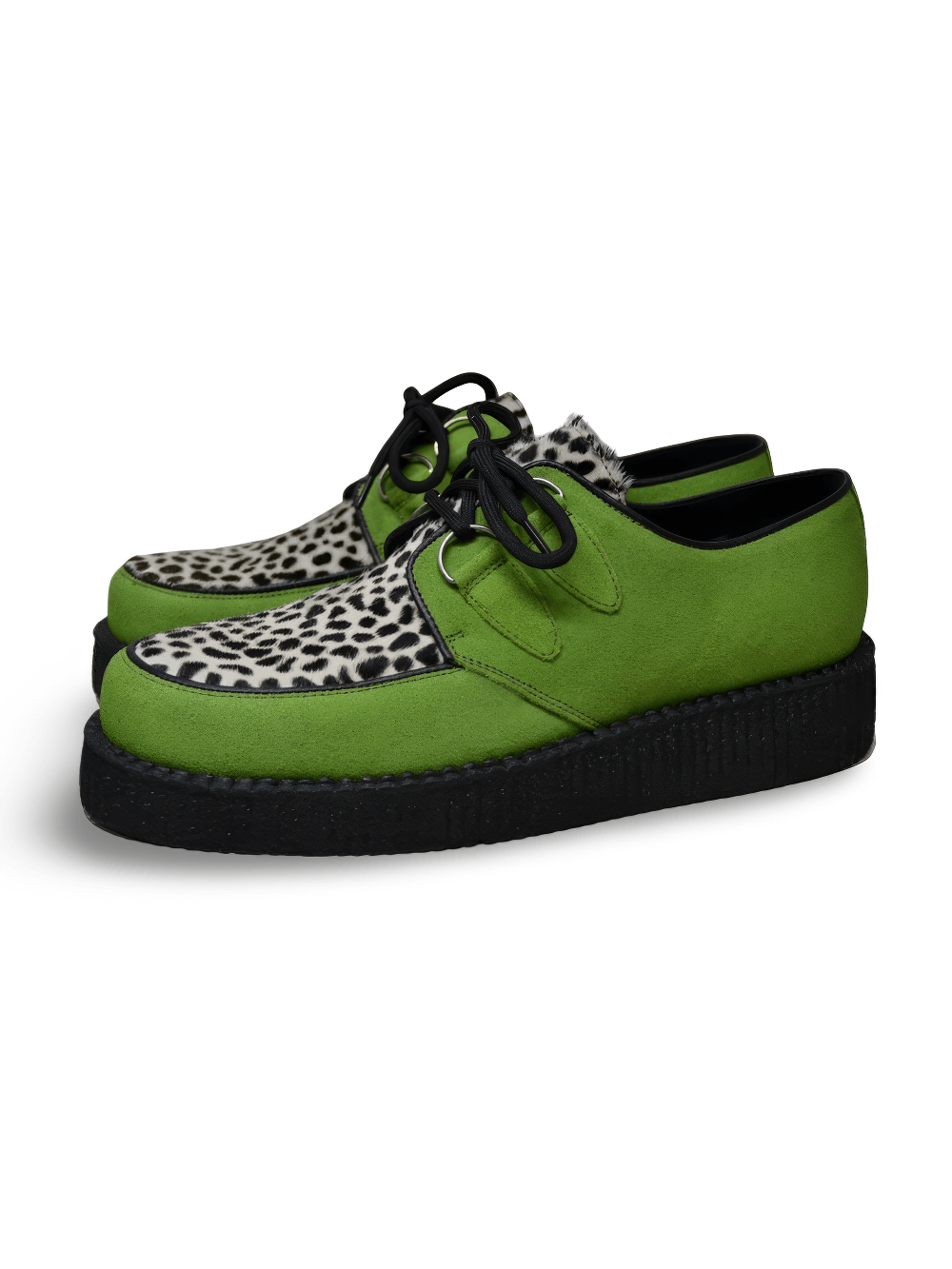 Green leopard shoes shop