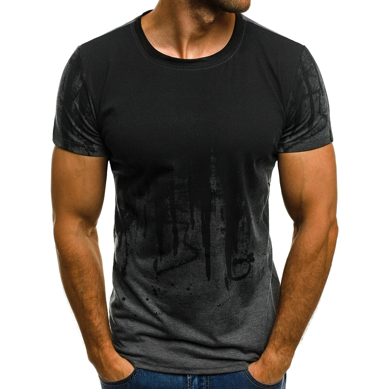 Stylish Rock n Roll T-Shirt of Short-Sleeved Clothing For Men