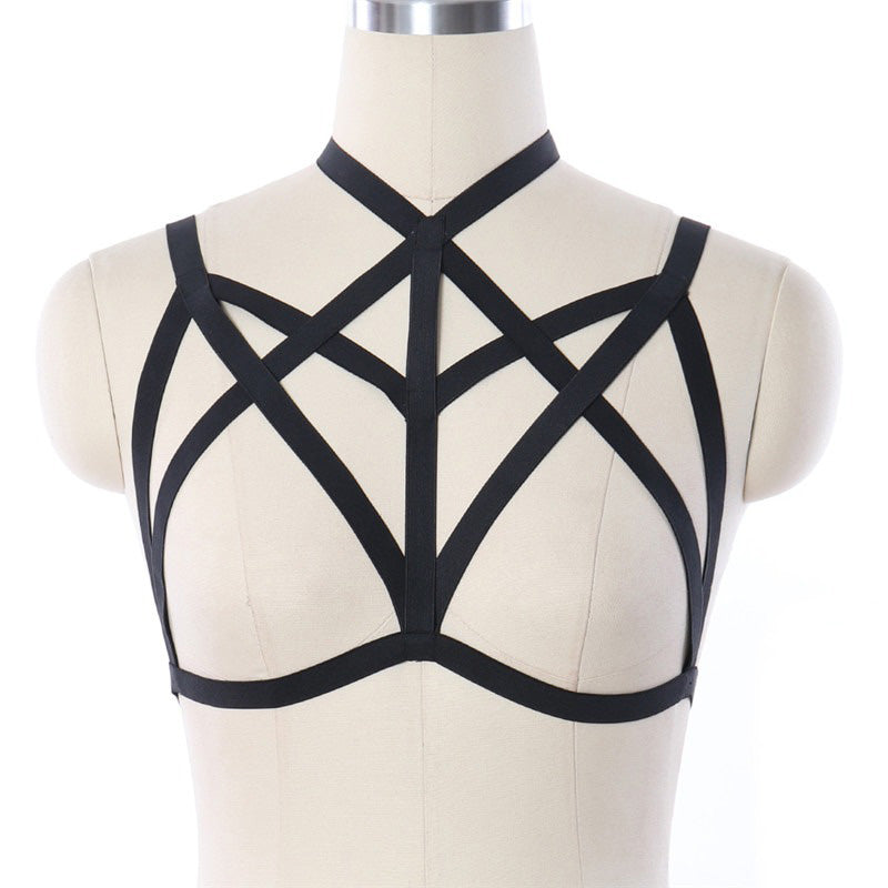 Women Bondage Pentagram Harness / Cosplay Lingerie Bondage Women Bondage Pentagram Harness / Cosplay Lingerie Bondage
