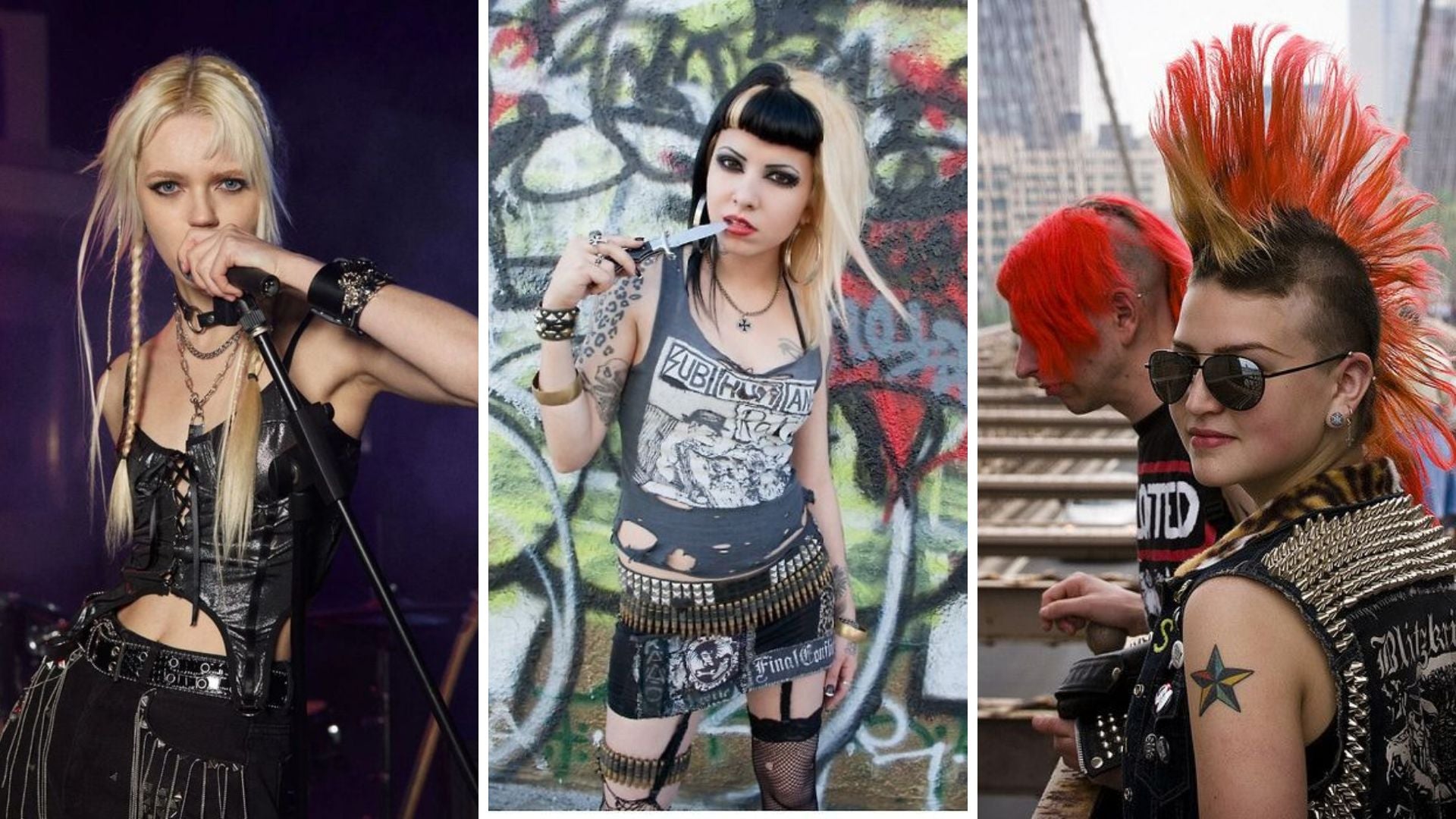 10 Must Haves For Punk Rock Style  Modern punk fashion, Punk rock outfits,  Punk rock fashion