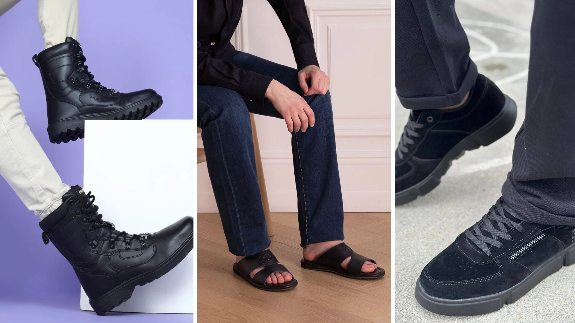 Dark Soles: Top Three Men's Shoes For A Gothic Summer Wardrobe