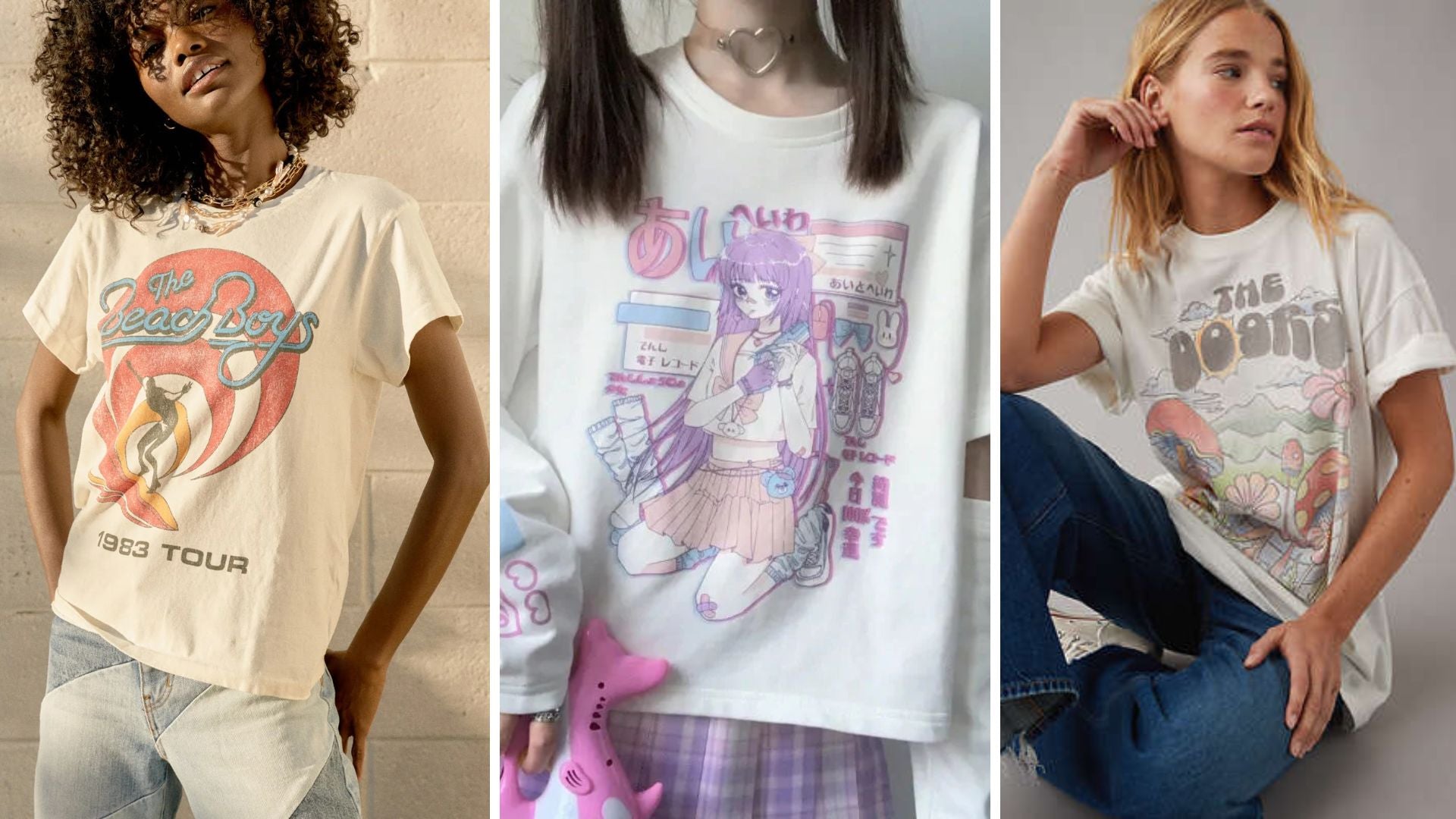 Decoding E-Girl Style: Mastering Graphic Tees