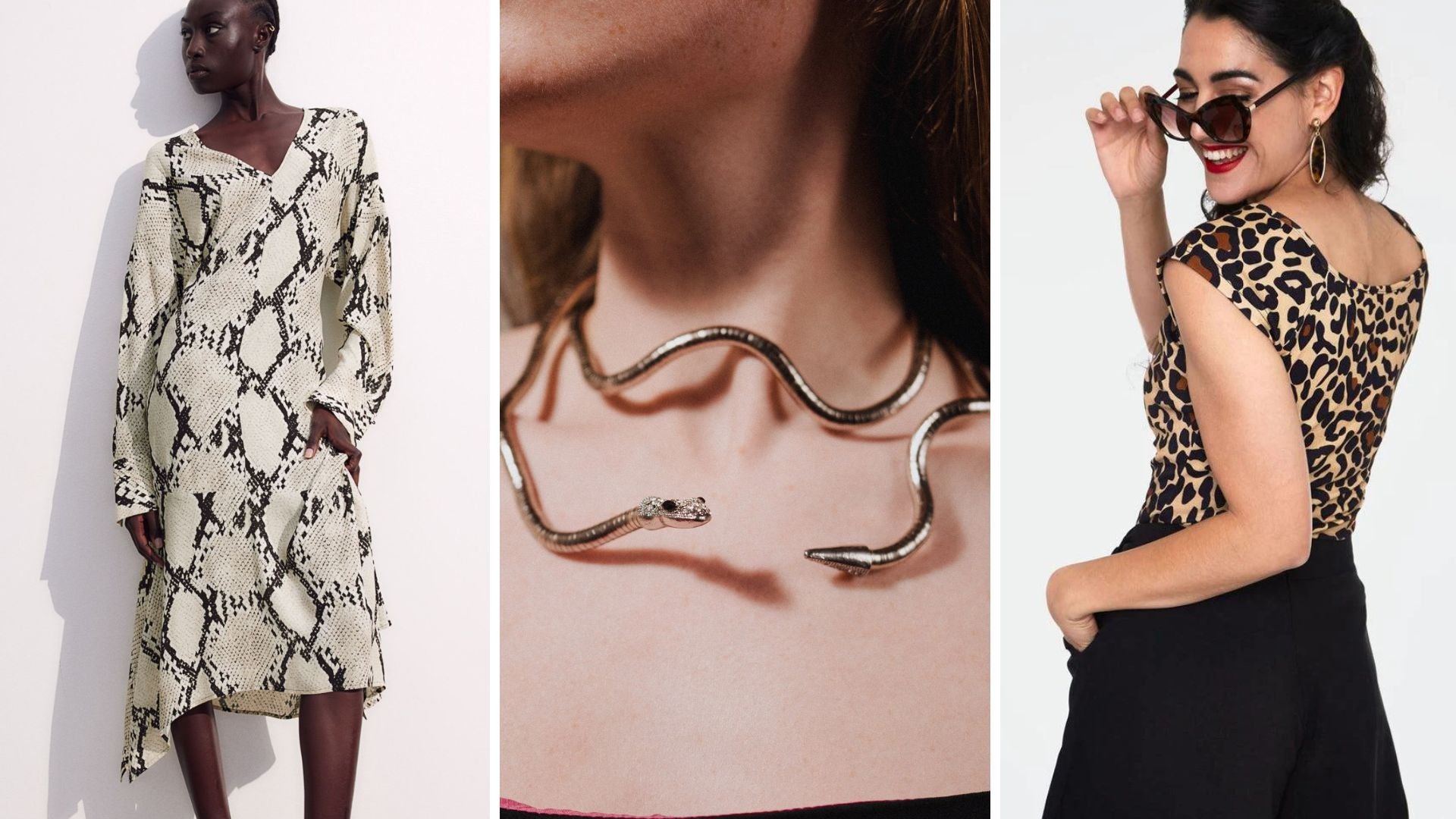 Gothic Flair In Animal Print Fashion: A Dark Twist