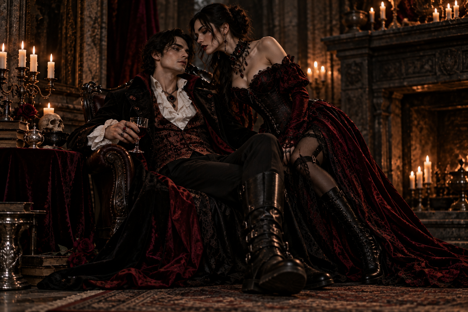 Vampire Costume for Adults