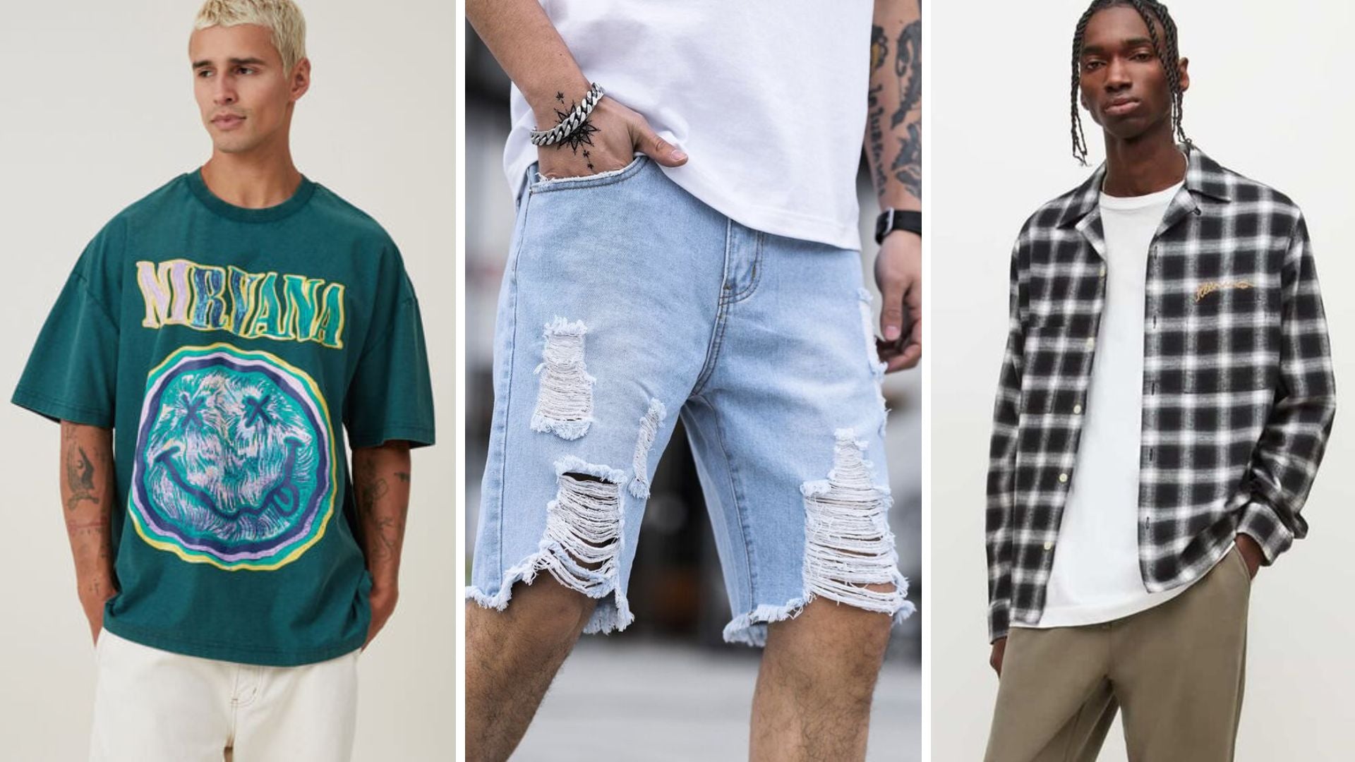 Grunge Revival Bold Summer Outfits For The Modern Man