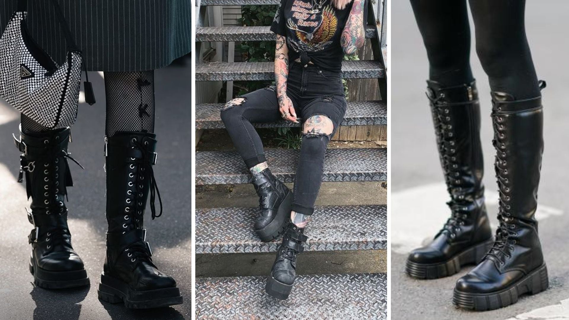 Punk Rocker Shoes Punk Rock Winter Footwear: Boots That Make A Statement