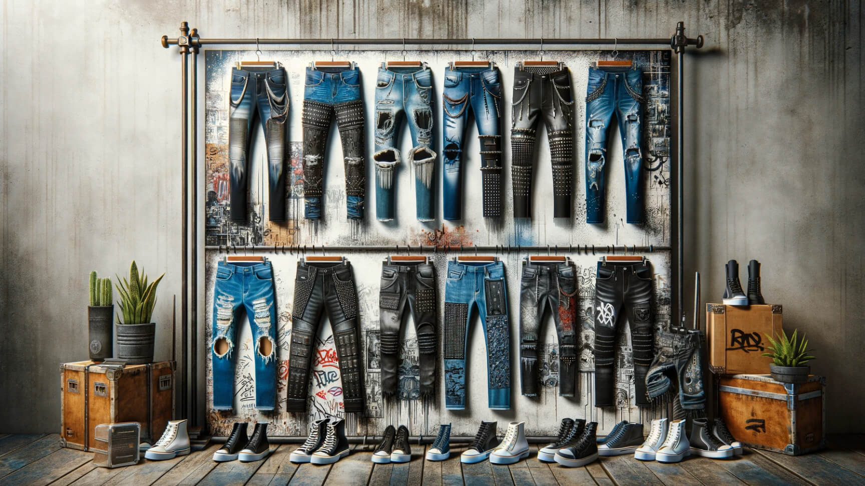 Rocking Denim: A Guide to Edgy Jeans for the Modern Rebel