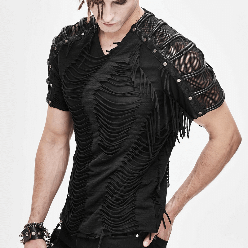 We offer you Goth Outfits for Men: Tank Tops, T-Shirts & Tops