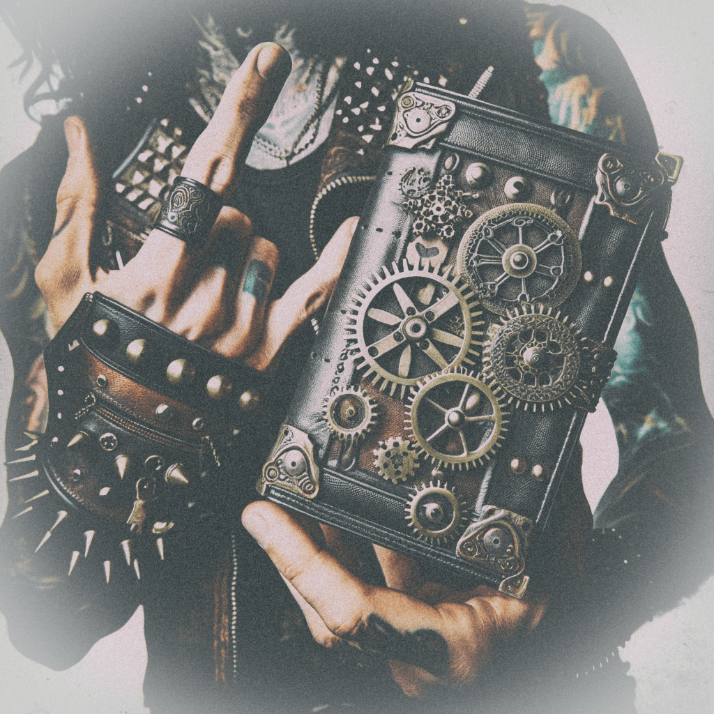 Steampunk & Gothic Wallets for Men & Ladies - Edgy Accessories