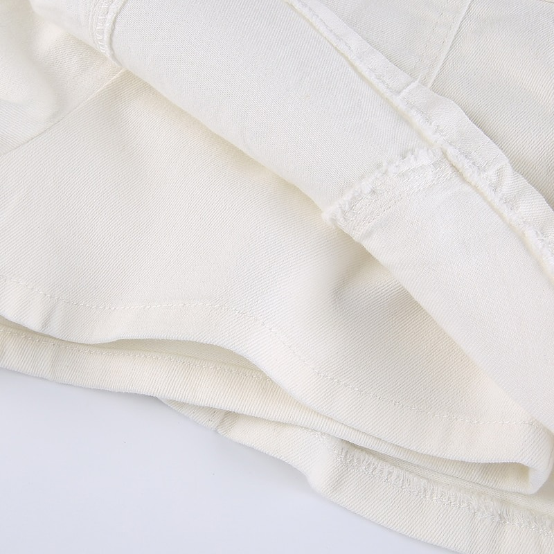 Aesthetic Women's High Waist Mini Skirt / Gothic Summer Casual Skirts - HARD'N'HEAVY