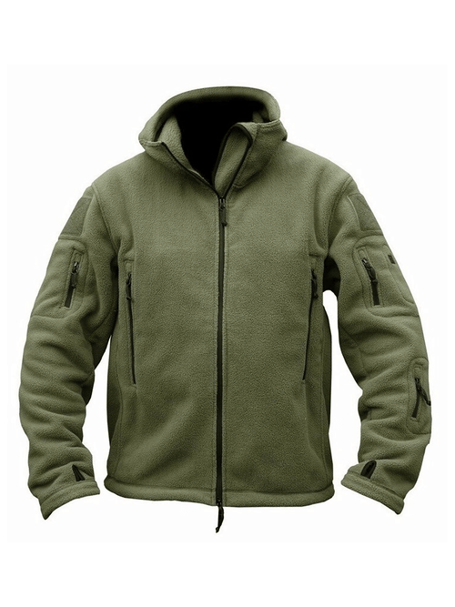 Airsoft-Militärjacken für Herren / taktische Thermo-Kapuzenjacke aus Fleece für Herren / Herbst-Oberbekleidung