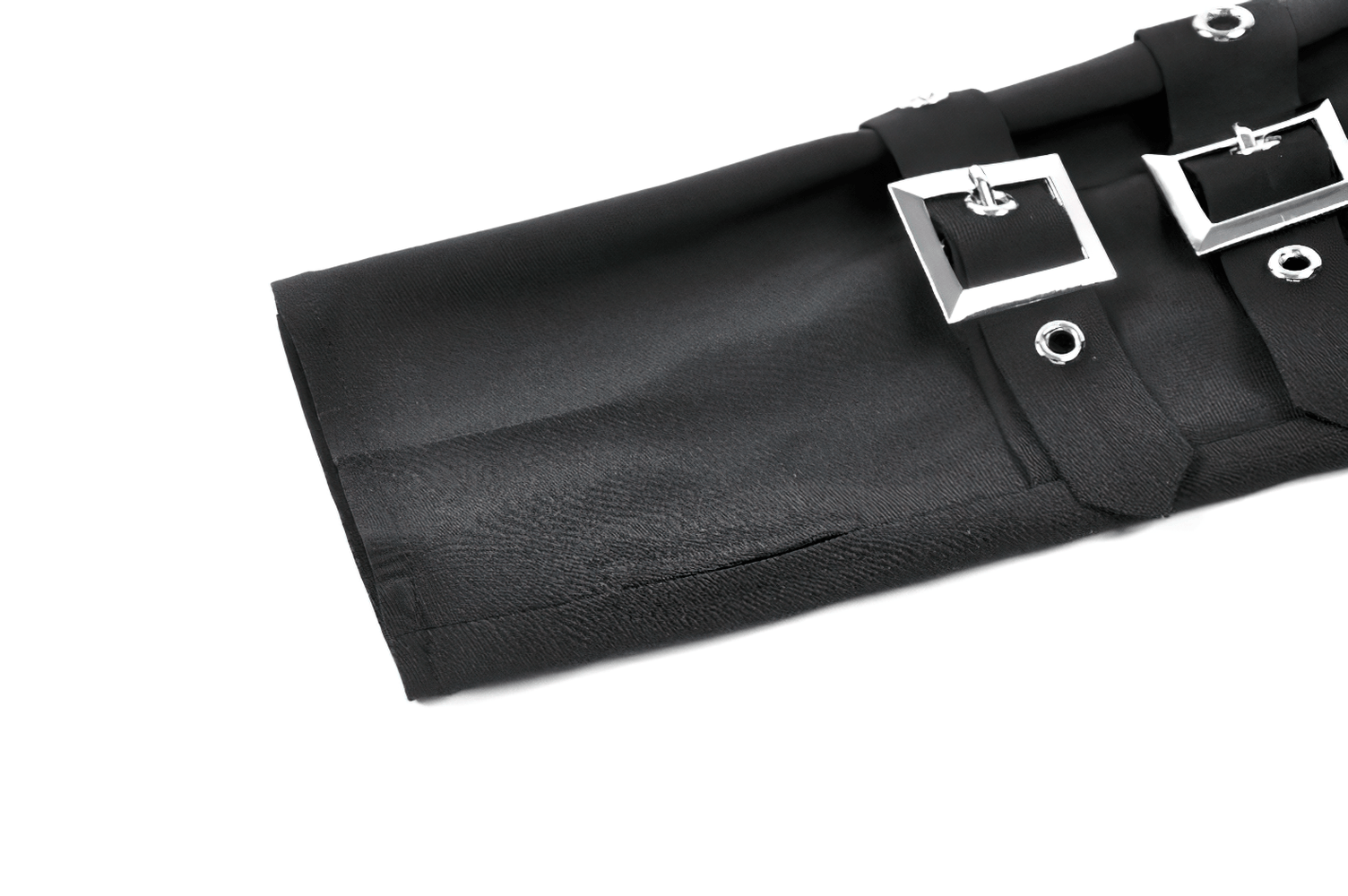Alternative Buckle Arm Warmers with Silver Hardware