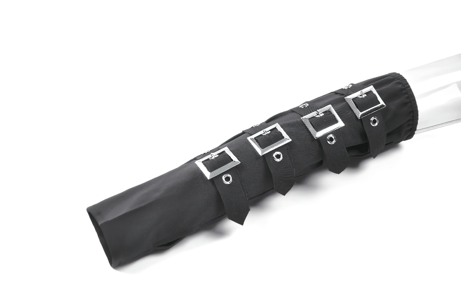 Alternative Buckle Arm Warmers with Silver Hardware