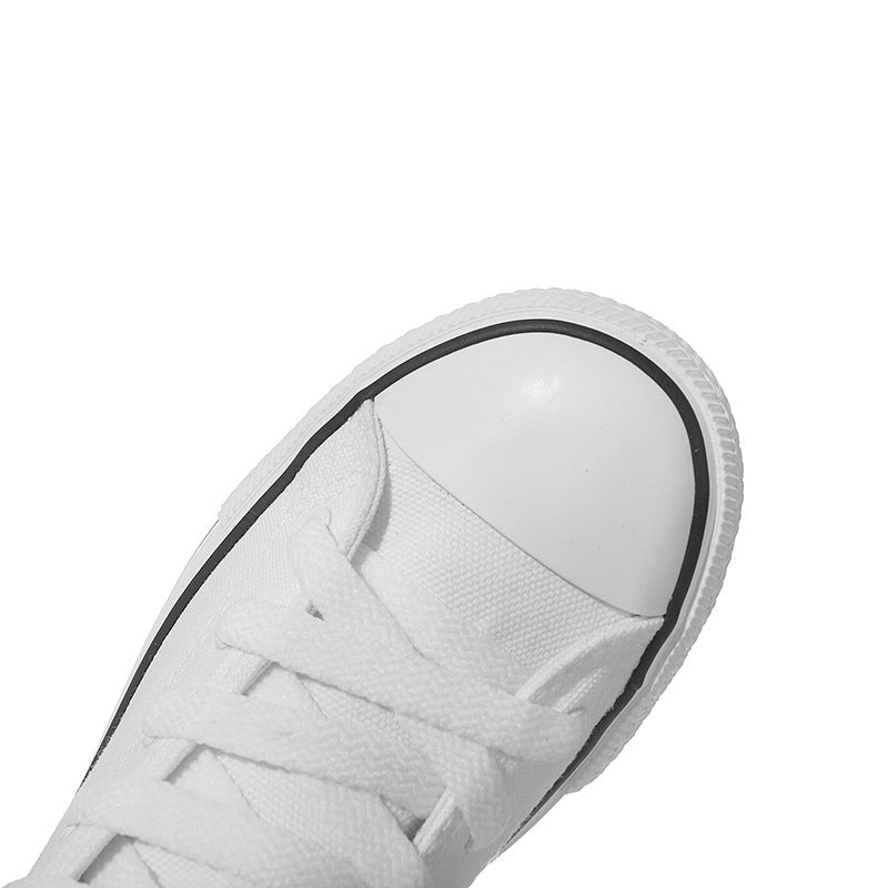 Alternative Fashion Women Canvas Shoes with High Top / Knee High Boots in Grunge Style - HARD'N'HEAVY