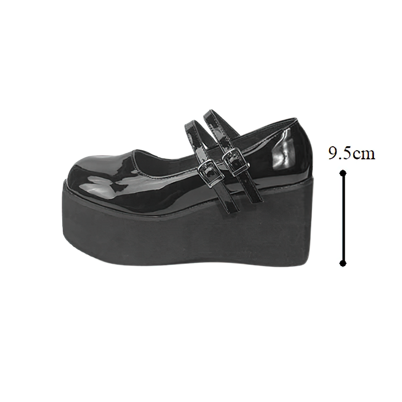 Alternative Fashion Women Shoes / Casual Gothic Footwear Of Platform - HARD'N'HEAVY