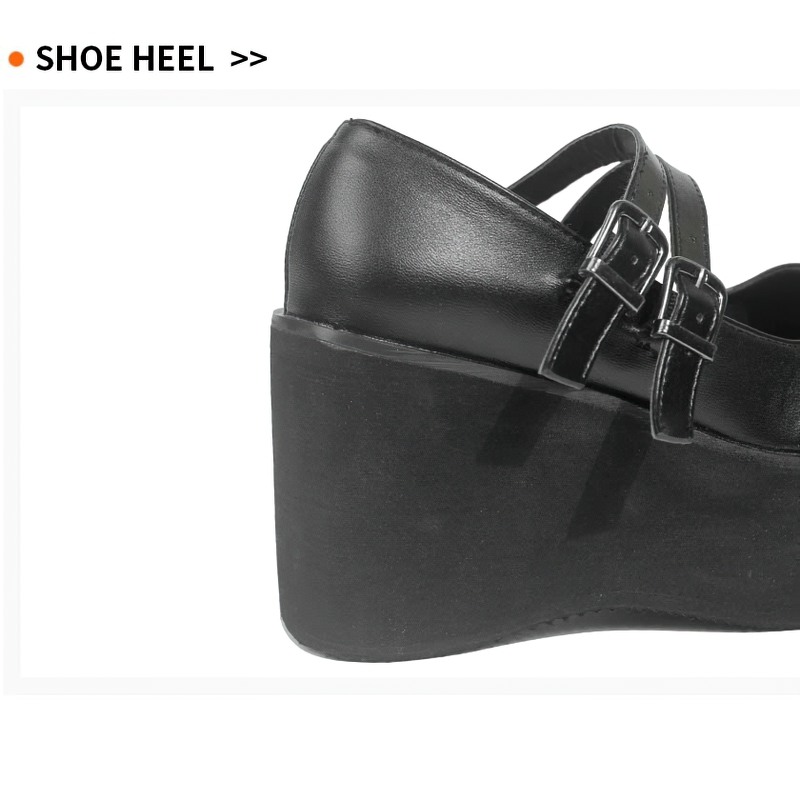 Alternative Fashion Women Shoes / Casual Gothic Footwear Of Platform - HARD'N'HEAVY