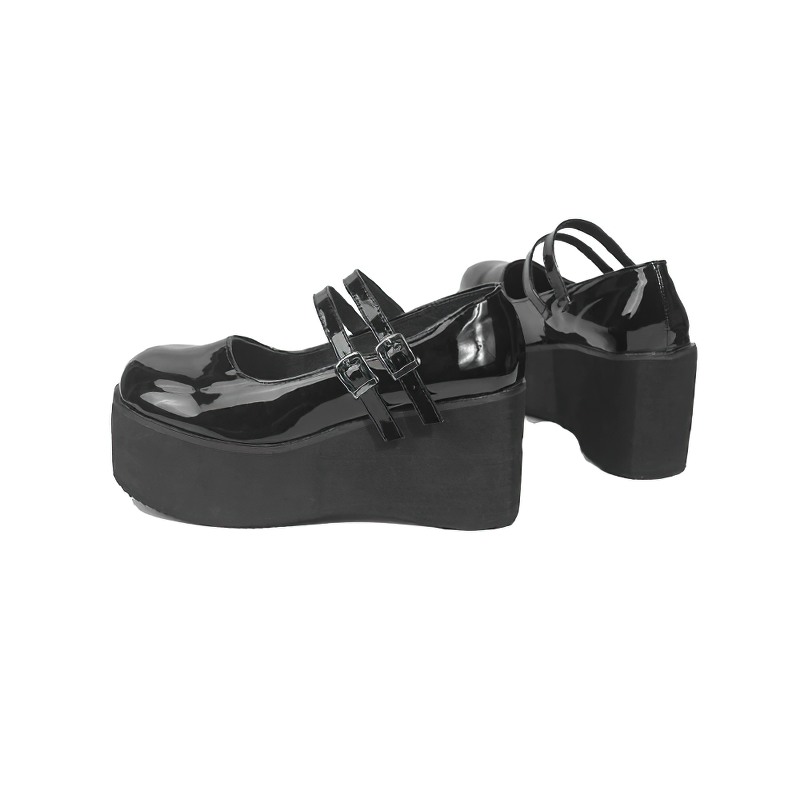 Alternative Fashion Women Shoes / Casual Gothic Footwear Of Platform - HARD'N'HEAVY