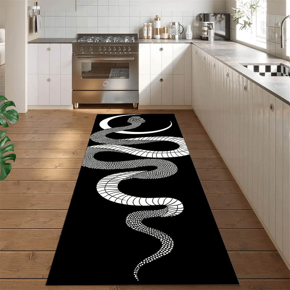 Alternative Non-Slip Graphic Rug for Dark Home Decor