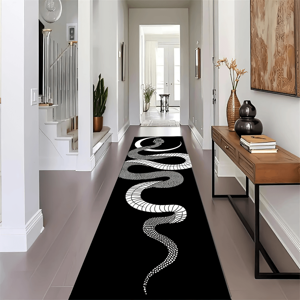 Alternative Non-Slip Graphic Rug for Dark Home Decor
