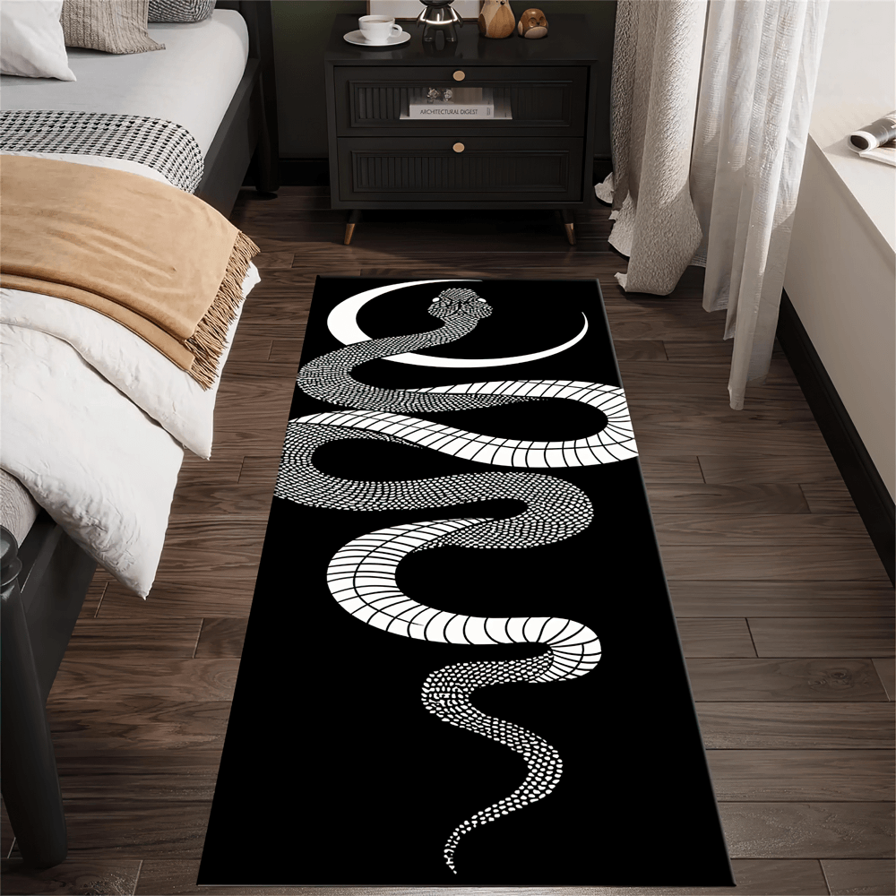 Alternative Non-Slip Graphic Rug for Dark Home Decor