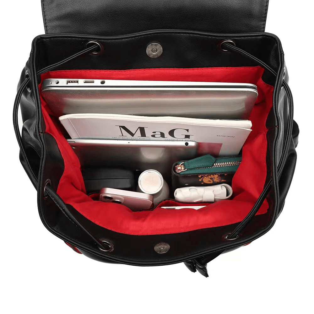 Alternative Style Big Capacity Backpack with Spikes for Men or Women - HARD'N'HEAVY