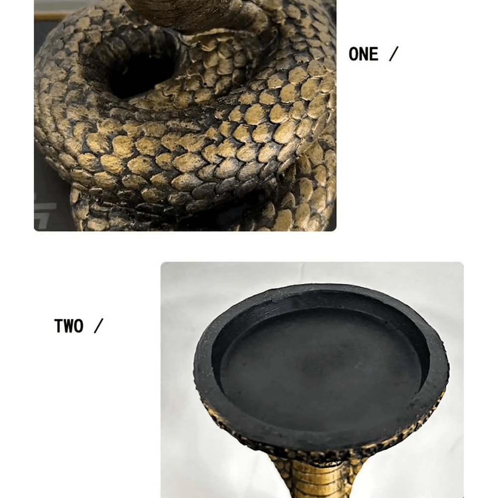 Antique Cobra Candle Holder for Gothic Home Decor