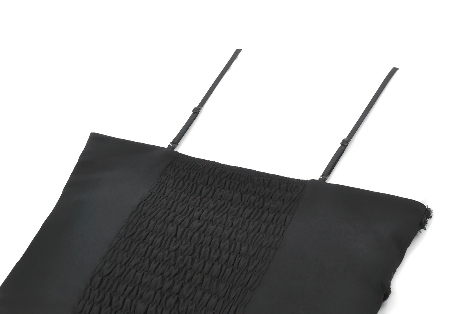 Top Negro Gótico Punk de Cuadros con Cordones Laterales