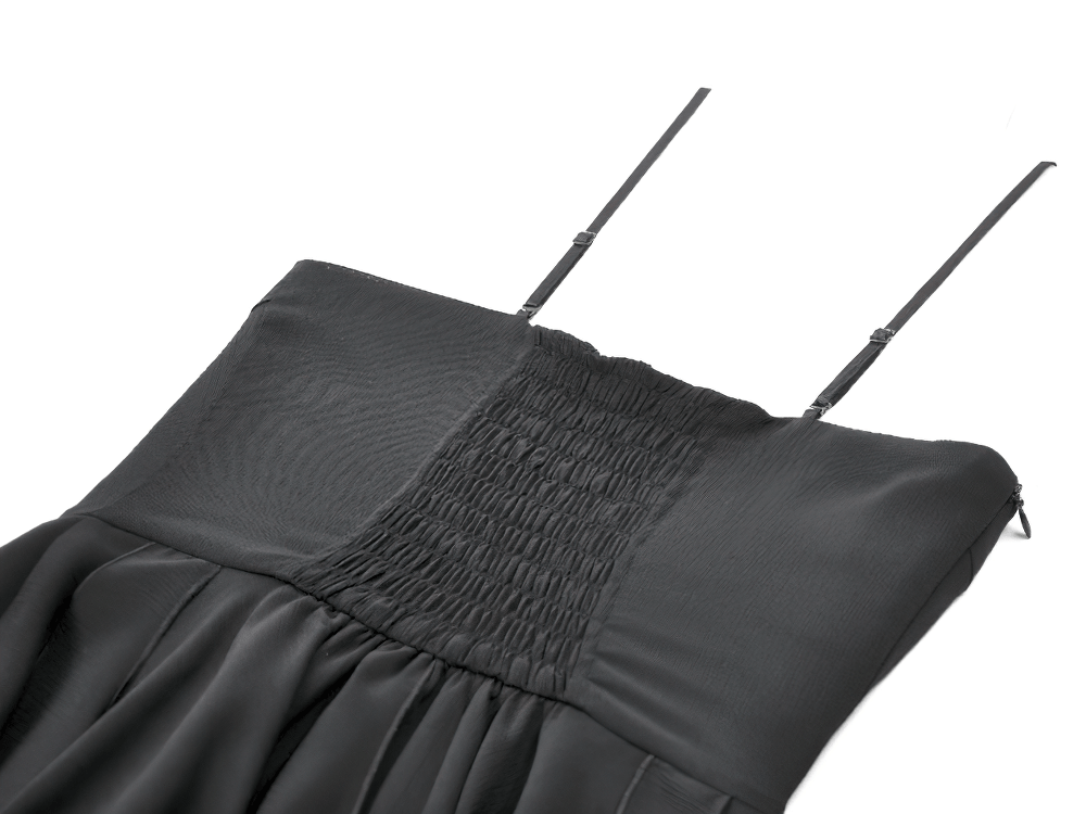 Gothic Lolita Spitzenrüschen-Minikleid für Damen