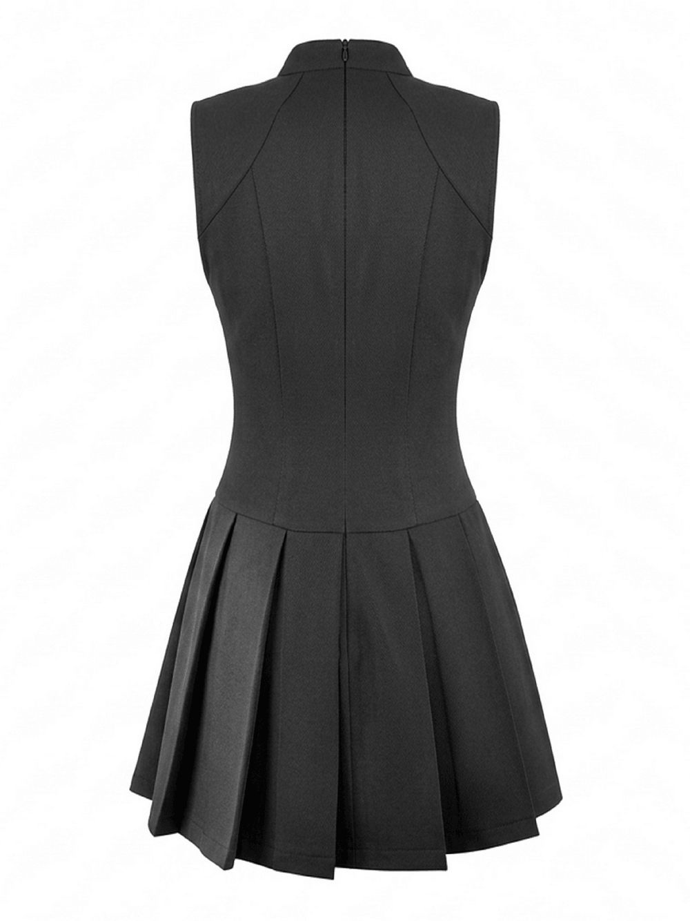 Gothic Lolita Spitzenrüschen-Minikleid für Damen