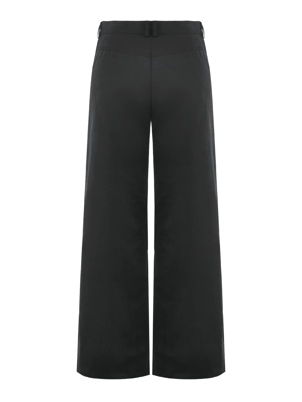 Black Gothic Wide Leg Cargo Pants With Zippers