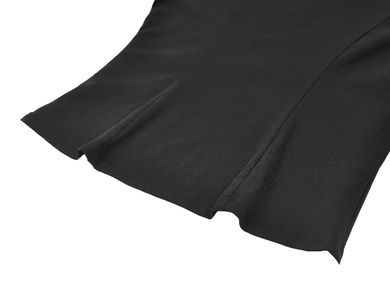 Black Lace and Velvet Butterfly-Detail Victorian Top showcasing luxurious black fabric detail.