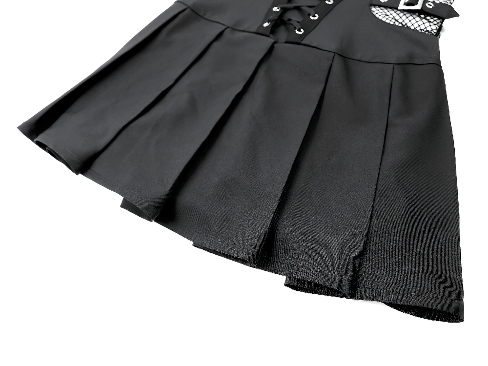 Viktorianisches Overbust-Korsett mit blauem Blumenjacquard