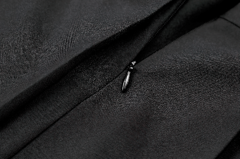 Viktorianisches Overbust-Korsett mit blauem Blumenjacquard