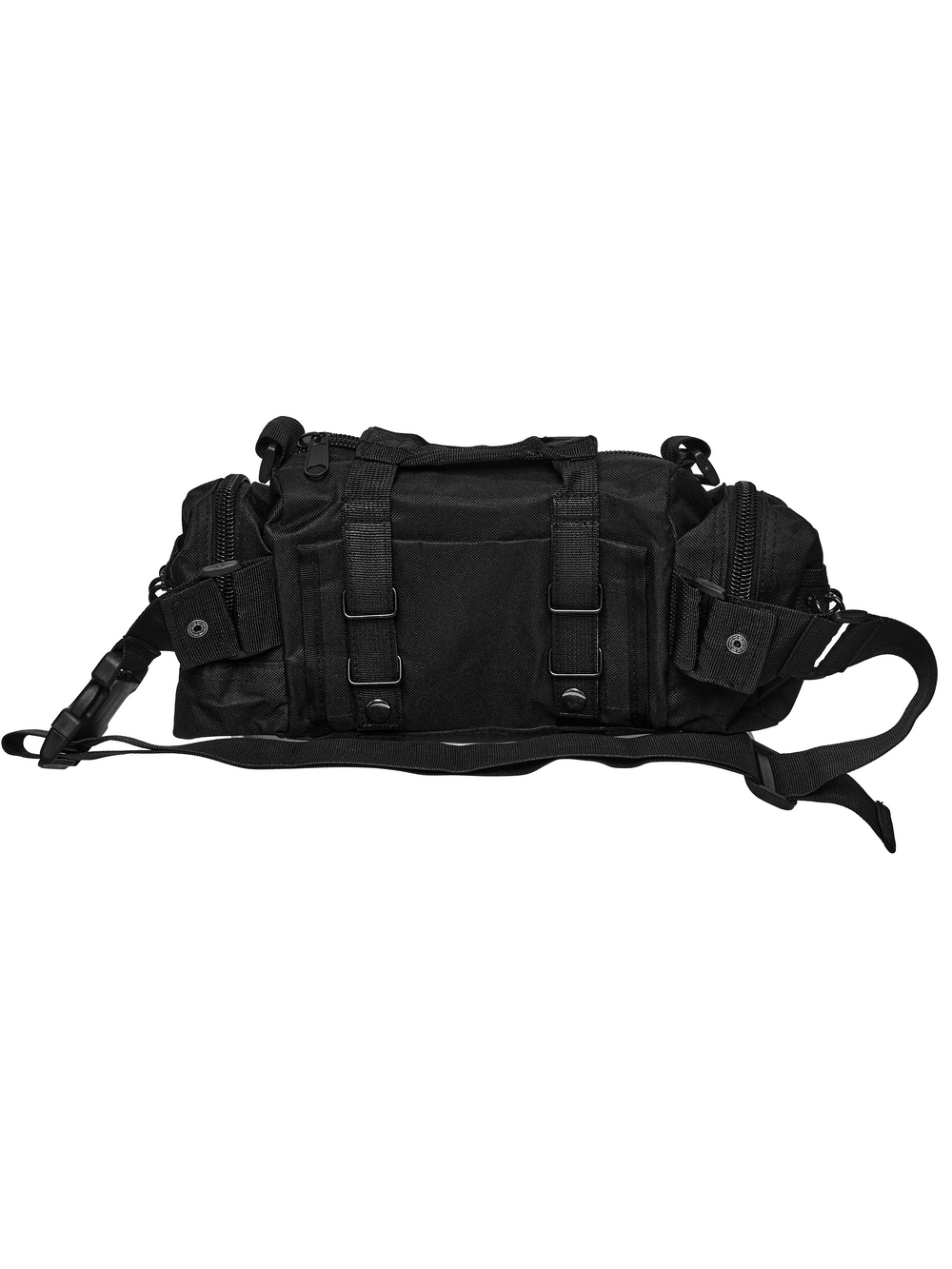 Schwarze Punk-Taktische Gürteltasche mit mehreren Taschen