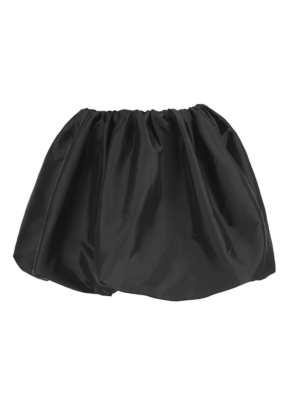 Bobbijo Black Bubble Mini Skirt for Gothic and Party Style, voluminous and stylish for edgy outfits.