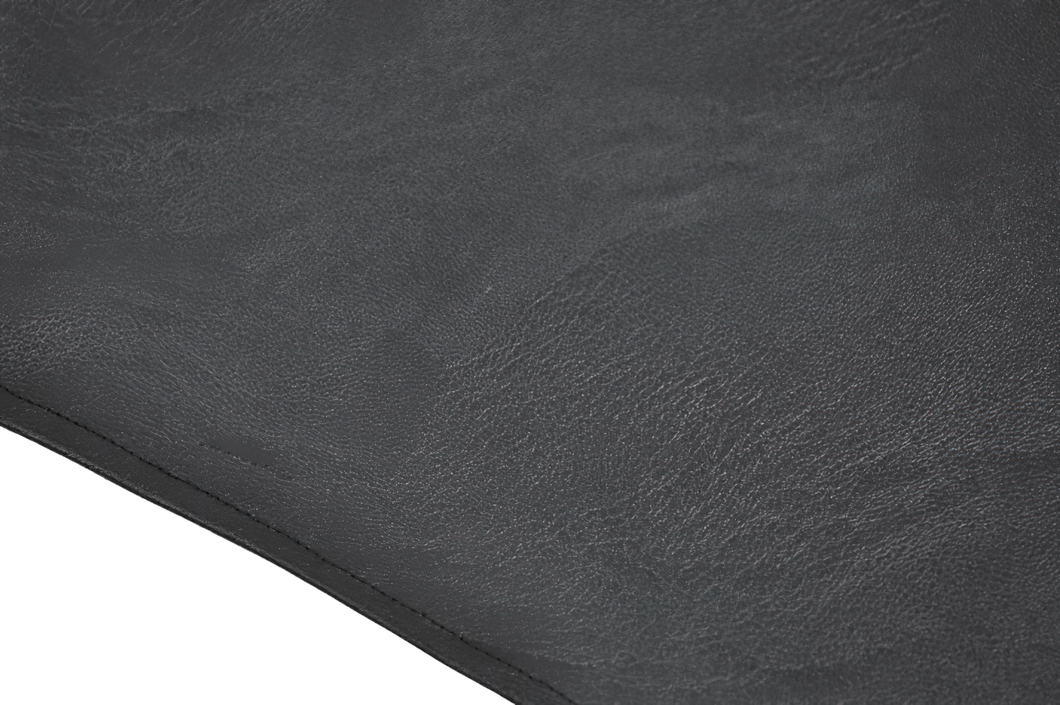 Close-up of the material of the Bold Cropped Cape with Buckles and Long Sleeves, showcasing the faux leather texture.