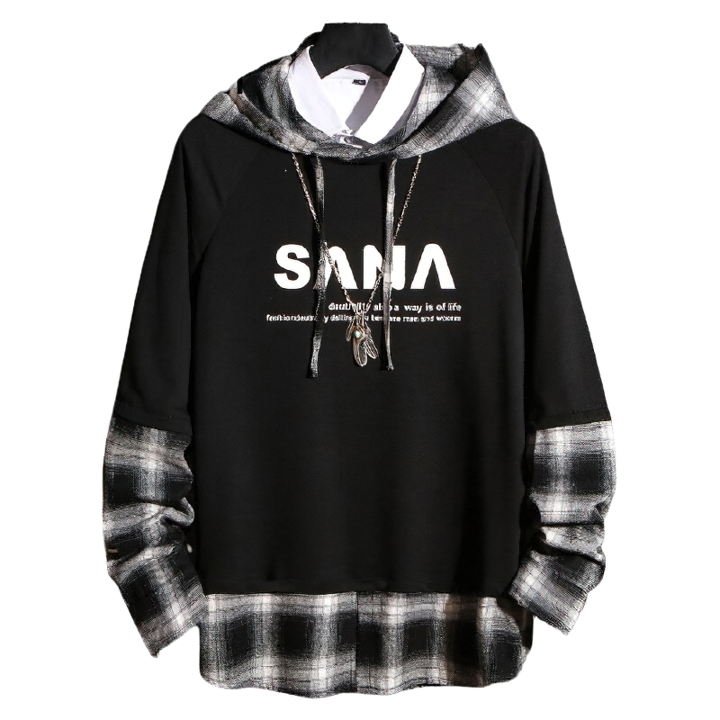 Casual Mens Hoodies With Stylish Letter Print / Cool Daily Sweatshirt - HARD'N'HEAVY