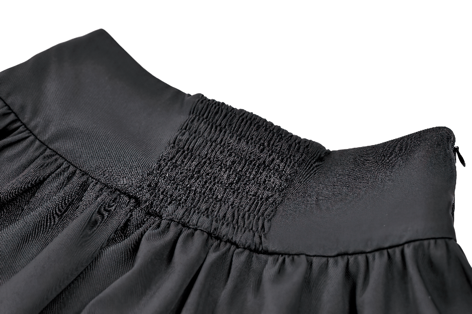 Chic Lace Ruffle Mini Skirt with Creepy Doll Accent