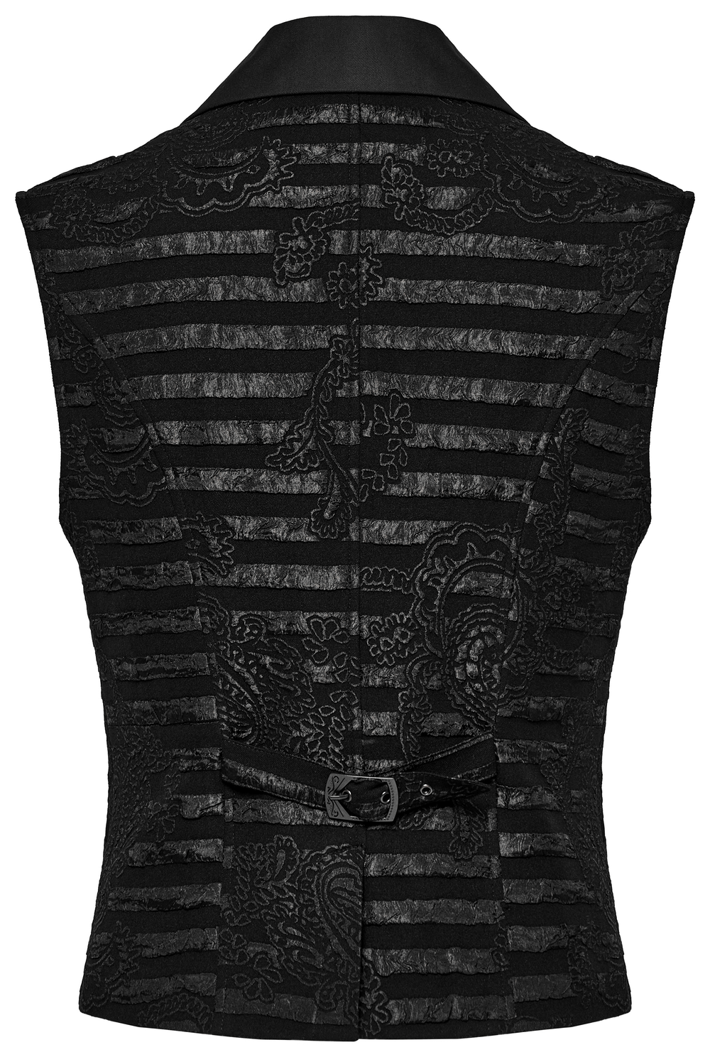 Classic Gothic Striped and Cashew Flower Waistcoat