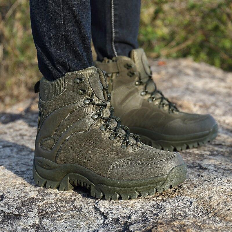 Combat Boots / Alternative Fashion Aesthetic Shoes / Men Tactical Military Safety Shoes - HARD'N'HEAVY
