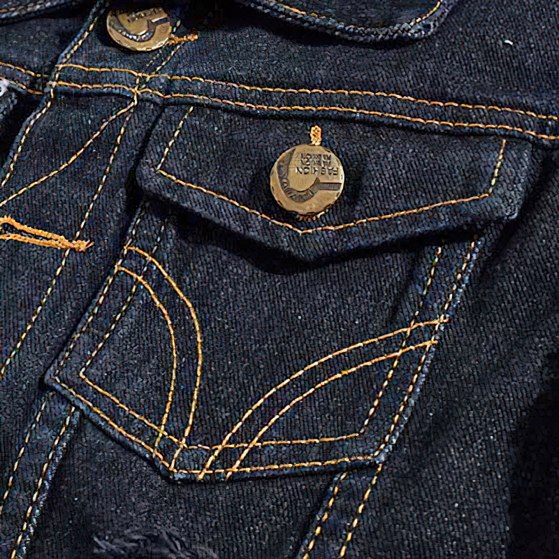 Cool Denim Vest wor Men / Sleeveless Jean Jacket / Rock Aesthetic Clothes - HARD'N'HEAVY