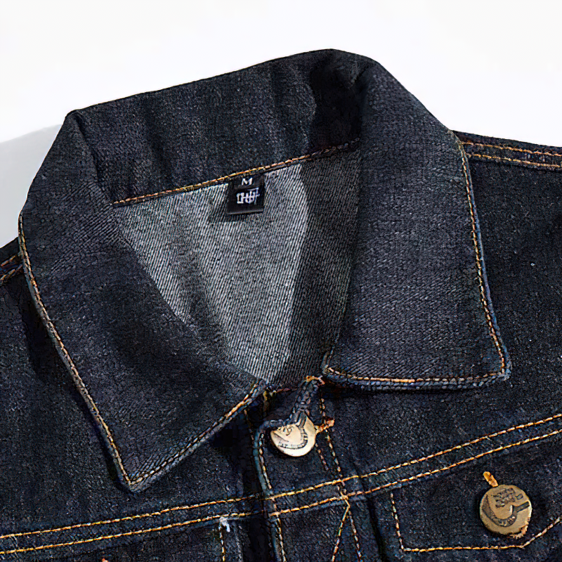 Cool Denim Vest wor Men / Sleeveless Jean Jacket / Rock Aesthetic Clothes - HARD'N'HEAVY