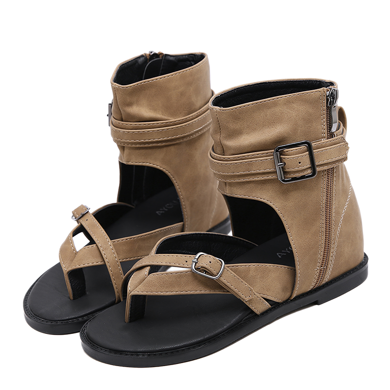 Cool Women's Open Toe Platform Sandals / Gothic Style Wedges Shoes - HARD'N'HEAVY