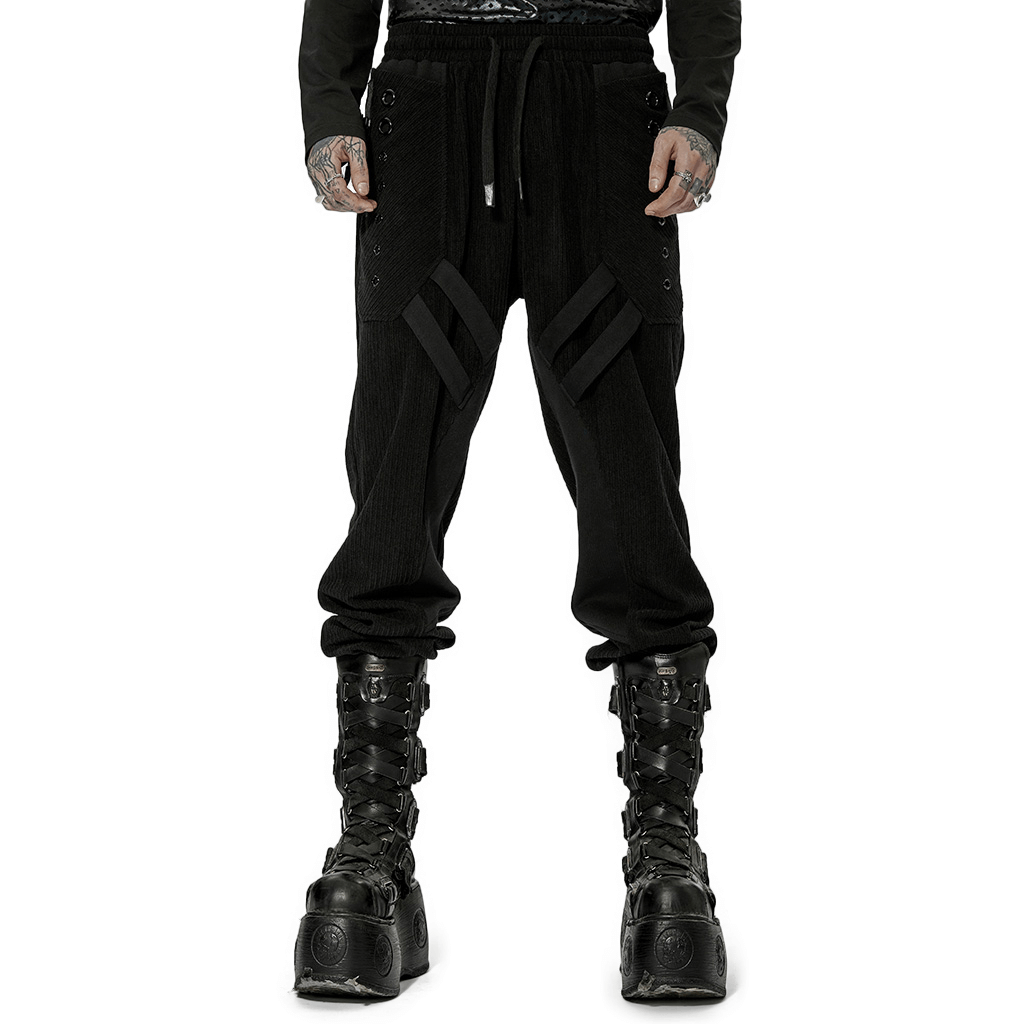 Corduroy Tactical Male Joggers - Urban Survival Gear - HARD'N'HEAVY