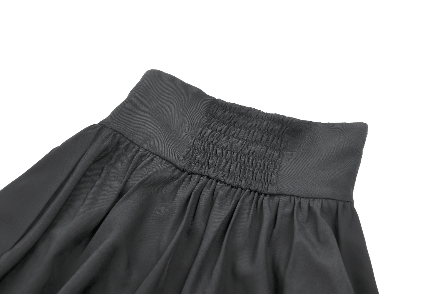 Dark Gothic High Waist Maxi Skirt with Lace Accent