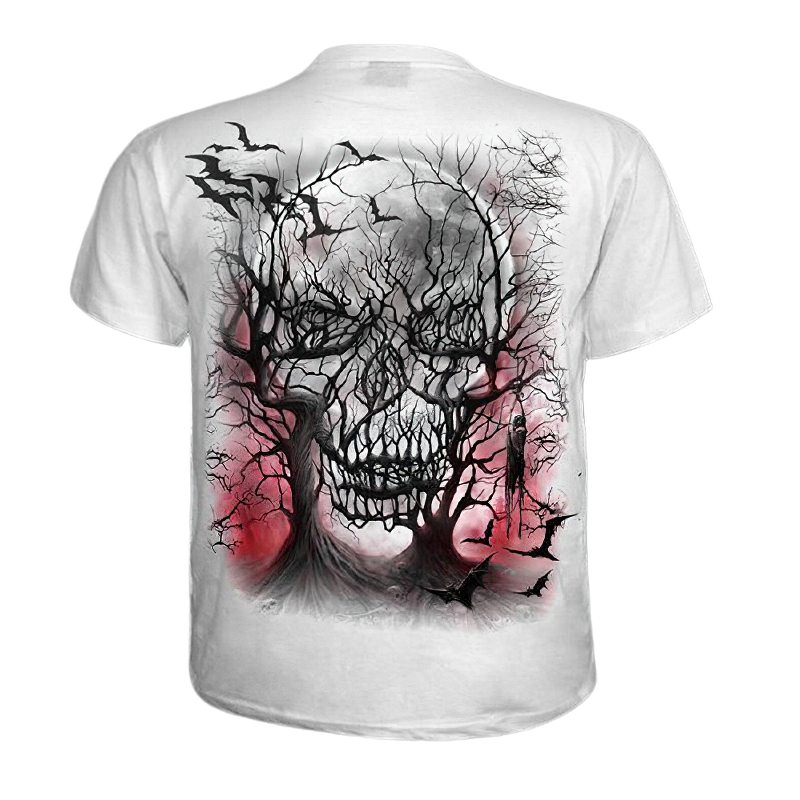 Death Design T-shirt / Men Heavy-Metal Skull / Rock Style 3D printed Streetwear G10 - HARD'N'HEAVY