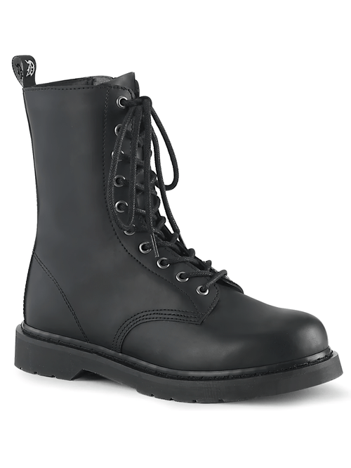 DEMONIA Bottes végétaliennes à lacets écologiques avec fermeture à glissière