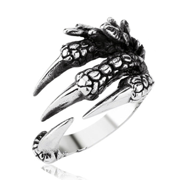 Dragon Claws Open Finger Ring / Zinc Alloy Rings for Men & Women / Alternative Fashion Jewelry - HARD'N'HEAVY