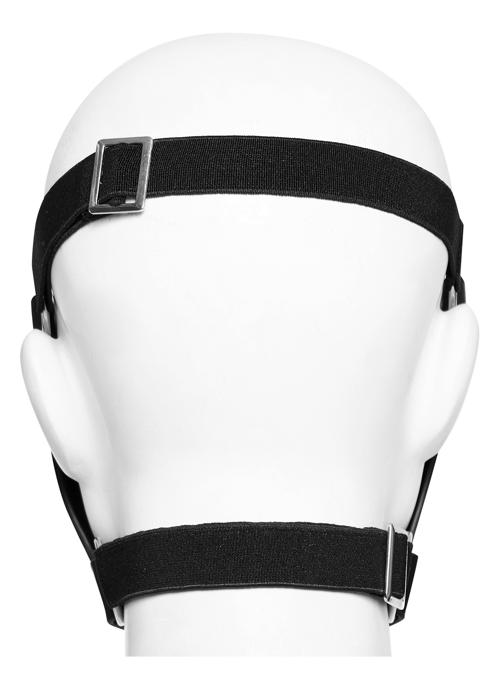 Edgy Punk Leather Half Mask with Metal Rivets